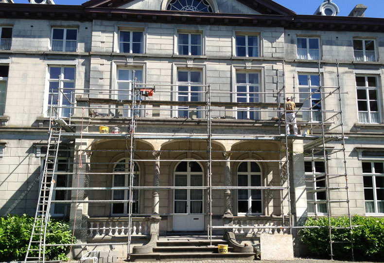 Algemene gevel -en restauratiewerken - buitenpleisterwerken