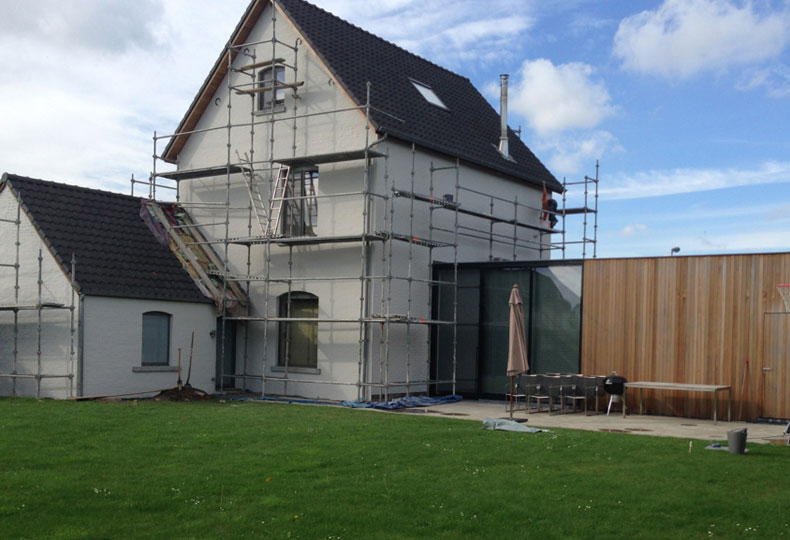 Algemene gevel -en restauratiewerken - buitenpleisterwerken