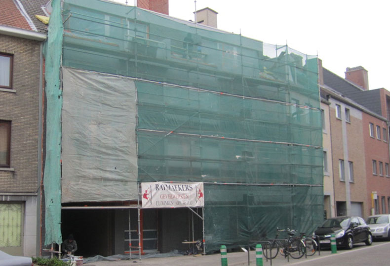 Algemene gevel -en restauratiewerken - buitenpleisterwerken