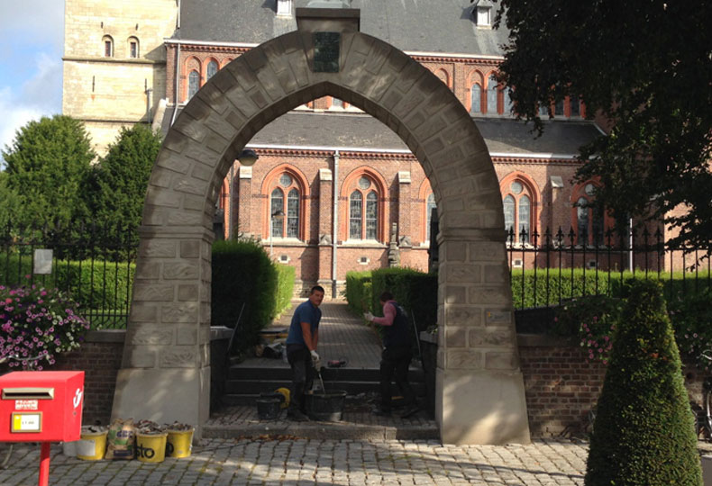 Algemene gevel -en restauratiewerken - buitenpleisterwerken