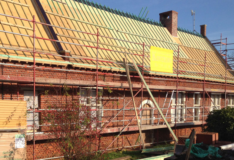 Algemene gevel -en restauratiewerken - buitenpleisterwerken