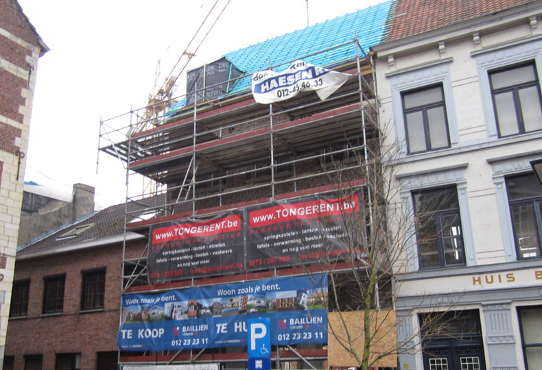 Algemene gevel -en restauratiewerken - buitenpleisterwerken